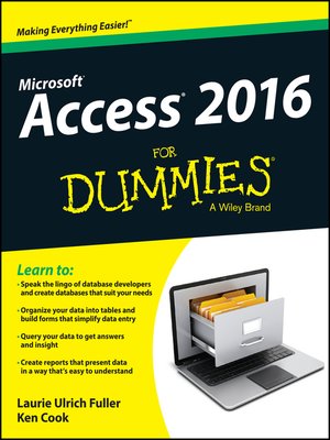 cover image of Access 2016 For Dummies